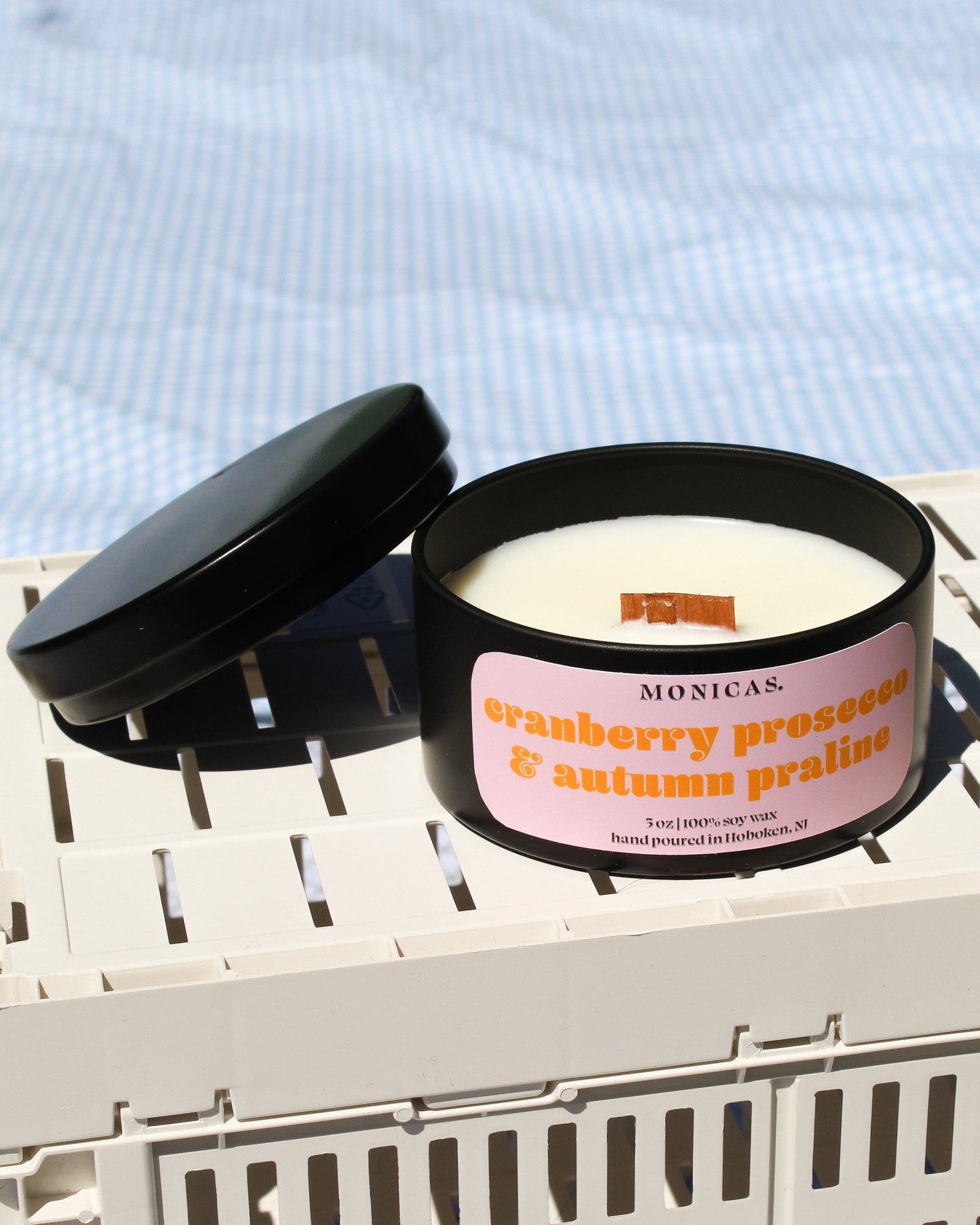 Cranberry Prosecco & Autumn Praline Soy Candle