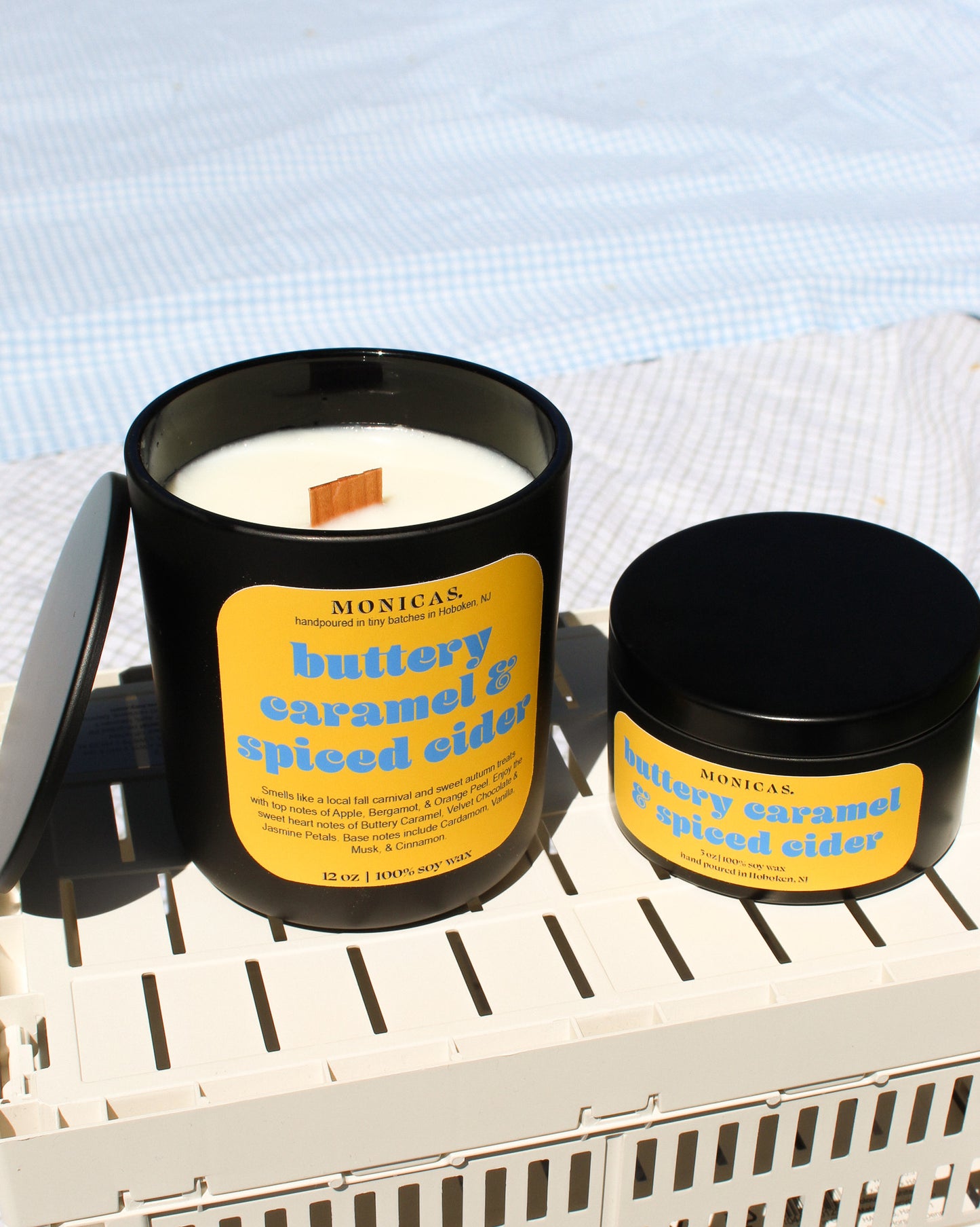 Buttery Caramel & Spiced Cider Soy Candle