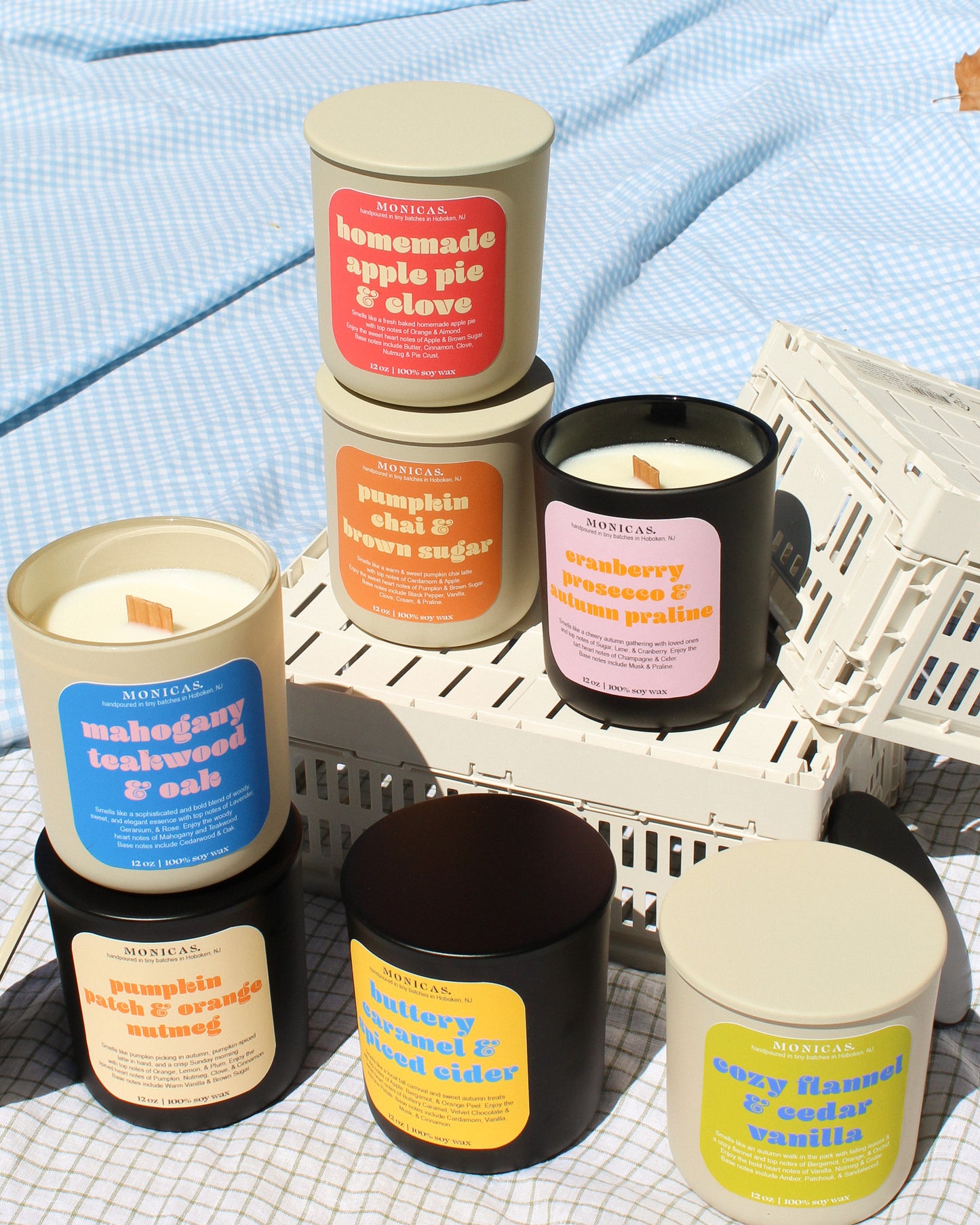 Buttery Caramel & Spiced Cider Soy Candle
