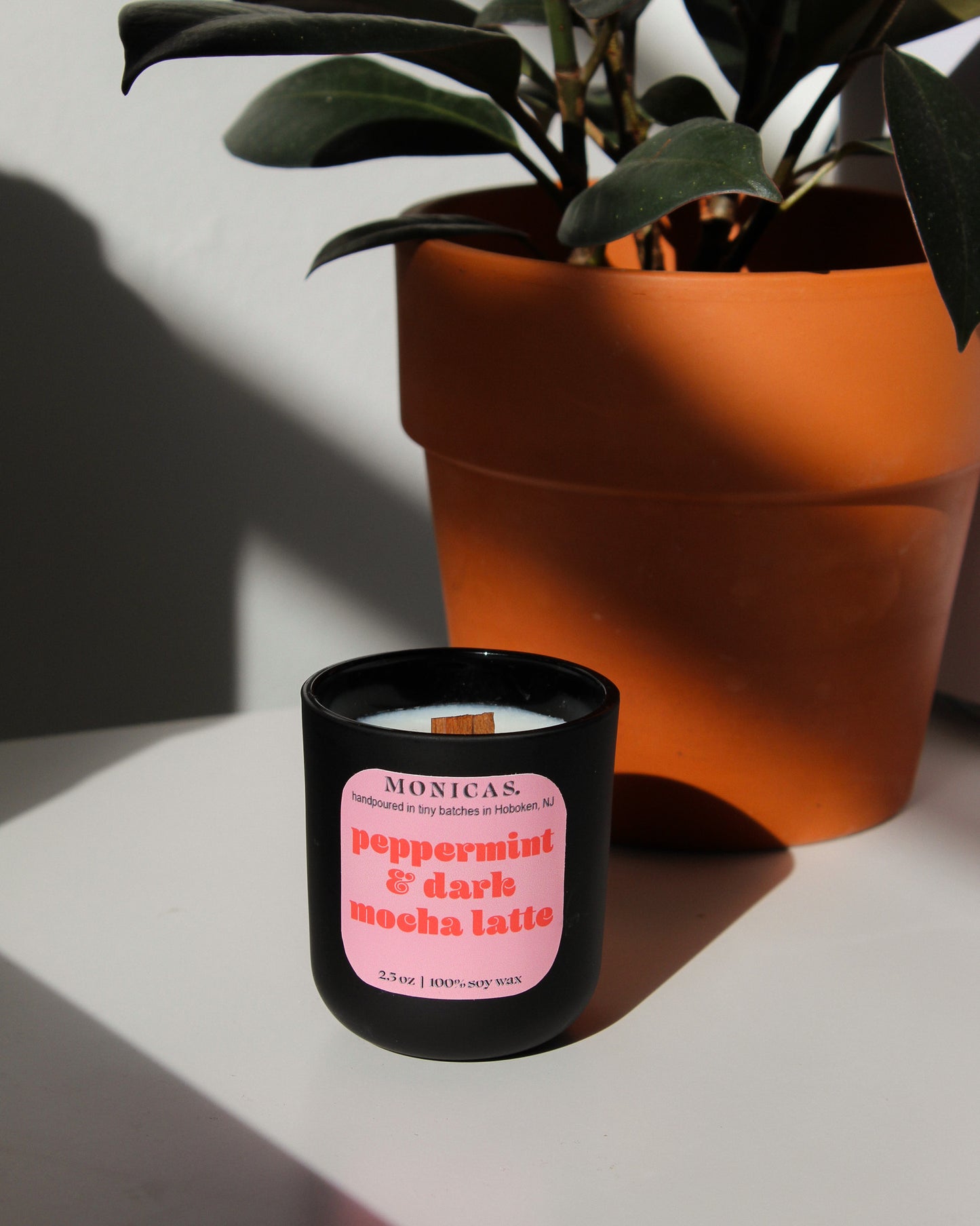Peppermint & Dark Mocha Latte Soy Candle