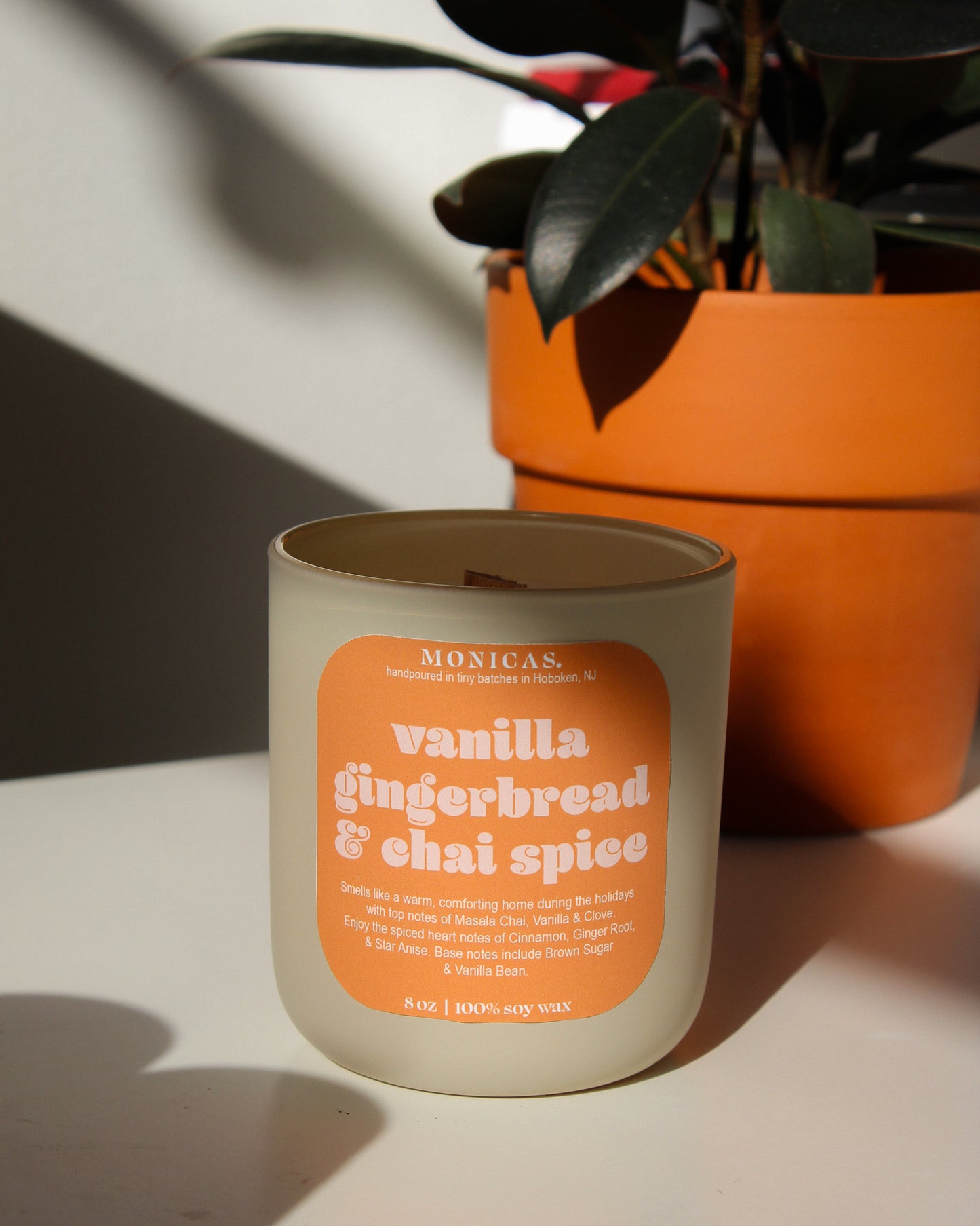 Vanilla Gingerbread & Chai Spice Soy Candle