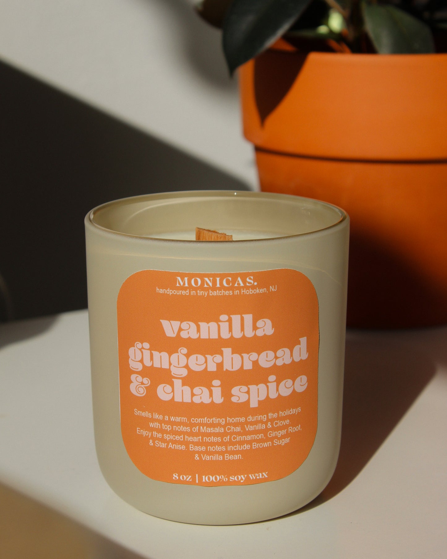 Vanilla Gingerbread & Chai Spice Soy Candle