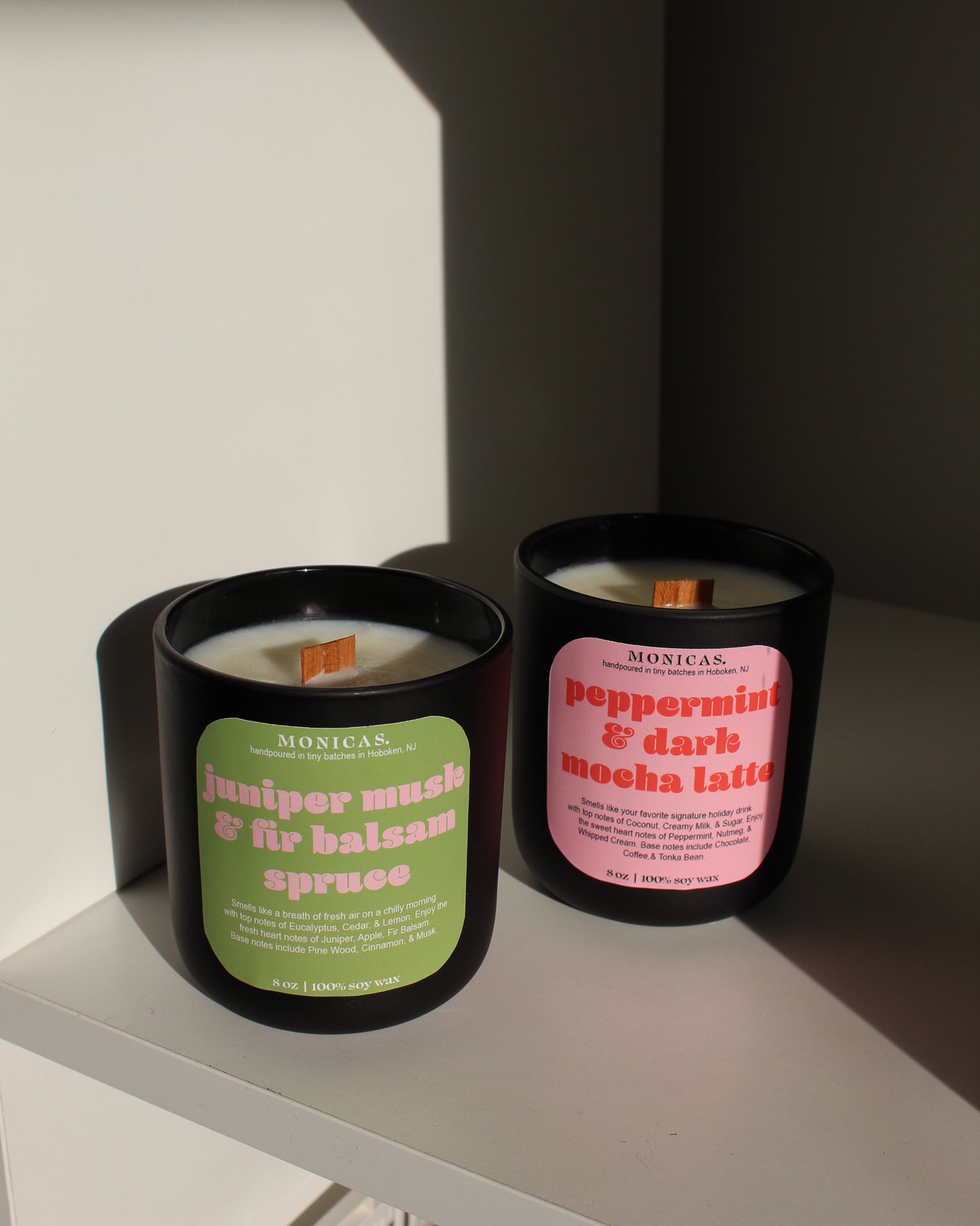 Peppermint & Dark Mocha Latte Soy Candle