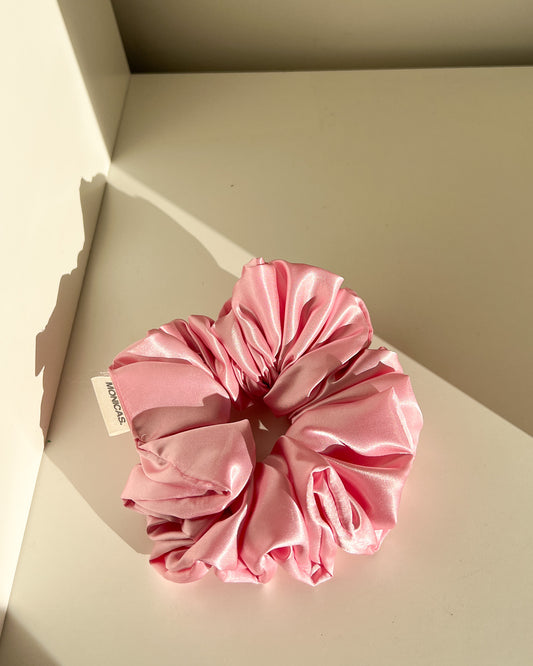 Rosy Pink Eco-Scrunchie