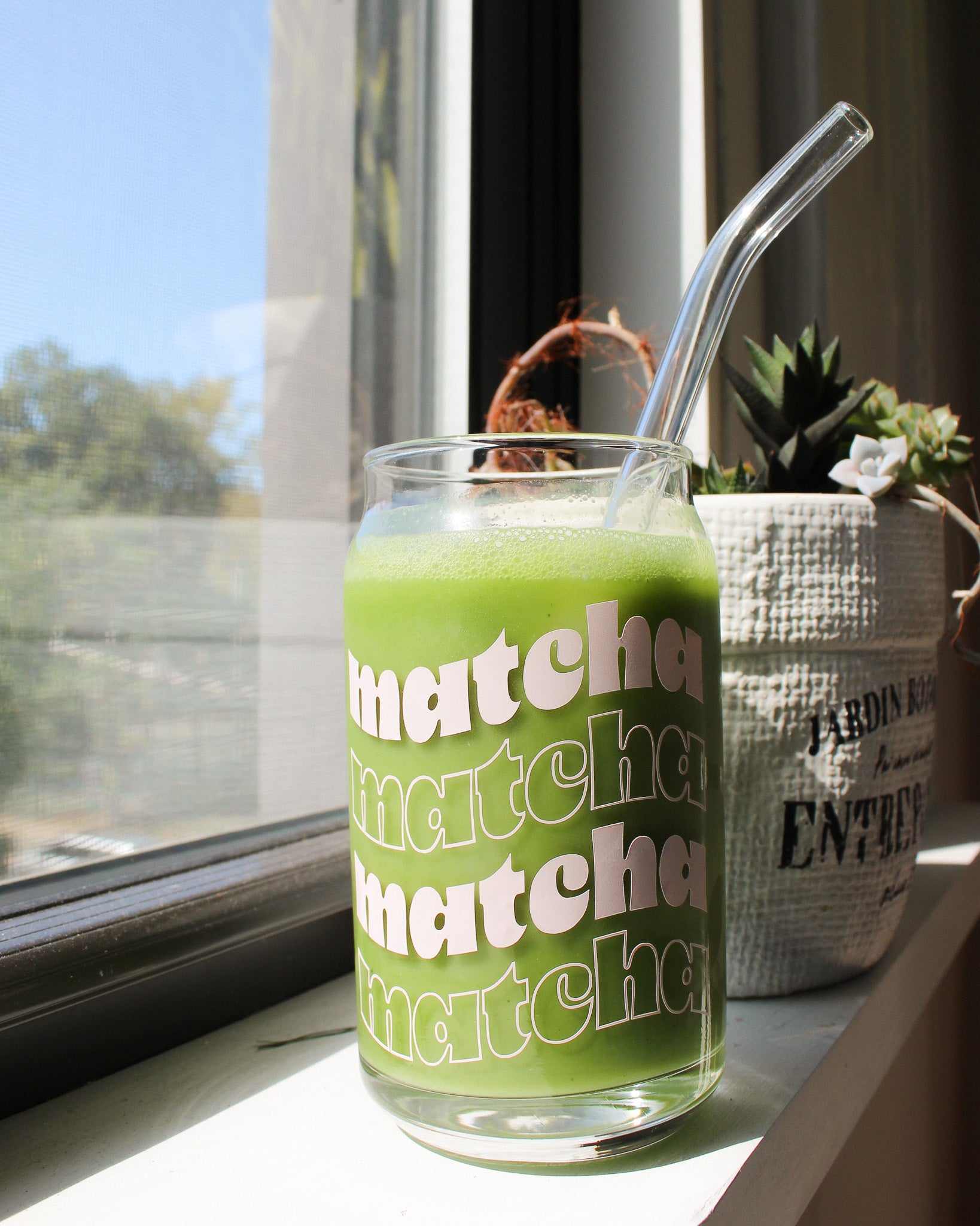 Matcha Glass Cup