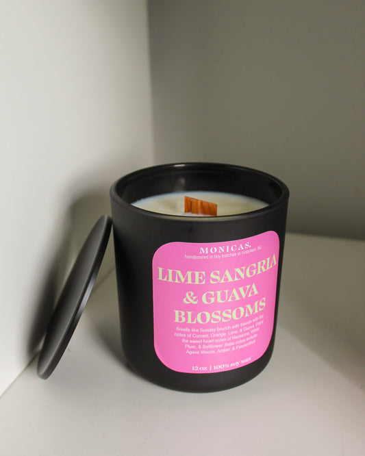 Lime Sangria & Guava Blossoms Soy Candle