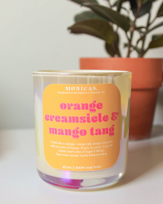 Orange Creamsicle & Mango Tang Soy Candle [PREORDER]