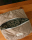 The Comfy Cozy Recycled Pouch in Warm Brown