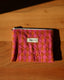 The Comfy Cozy Recycled Mini Pouch in Firey Pink