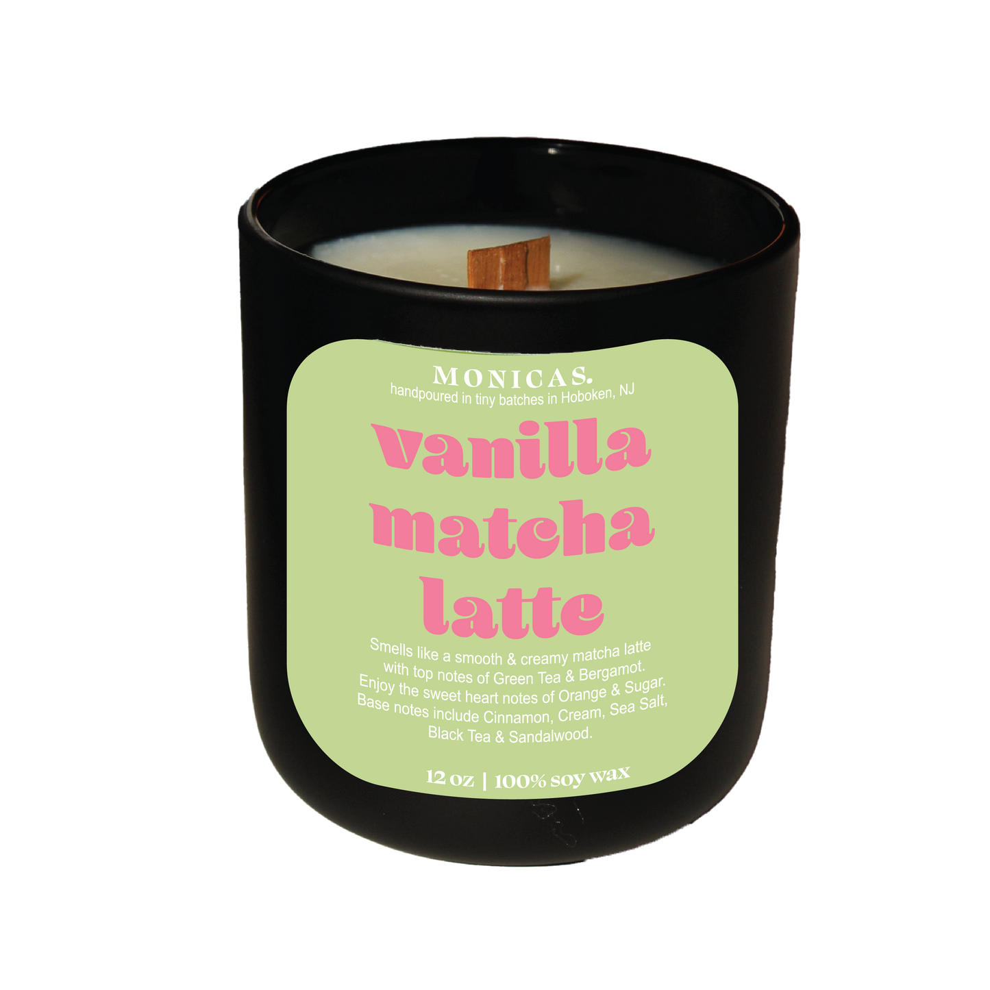 Vanilla Matcha Latte Soy Candle