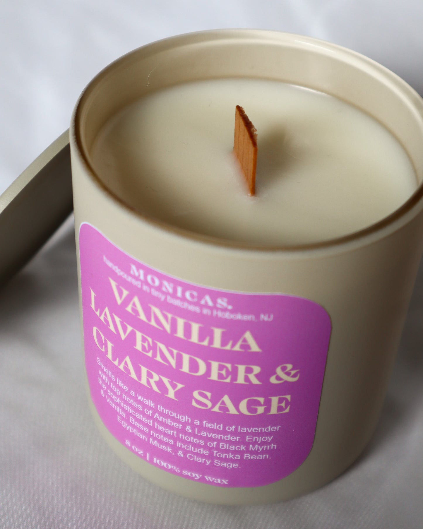 Vanilla Lavender & Clary Sage Soy Candle
